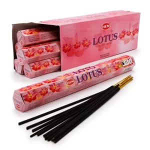 Благовония ЛОТОС LOTUS HEM, шестигранник, 20 палочек