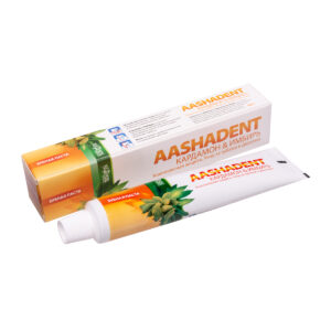 Зубная паста Aashadent Кардамон-Имбирь, 100мл (Aasha Herbals)
