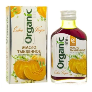 Масло тыквенное нерафинированное «Organic» в стекле, 100 мл.