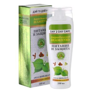 Аюрведический шампунь "Амла-Шикакай" с мыльным орехом Day 2 Day Care, 200 мл