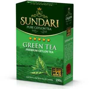 Чай зеленый листовой Сундари Gun Powder 1Sundari Premium Tea, пр-во Шри-Ланка 100 г