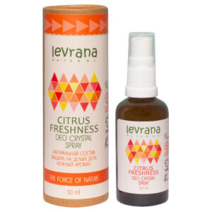 Дезодорант натуральный "Цитрусовая свежесть" 50 мл, Levrana