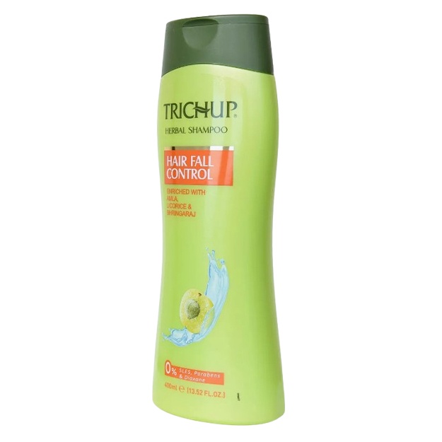 Шампунь Тричуп "Против выпадения волос" Hair Fall Control Trichup Herbal Shampoo, 200 мл — изображение 2