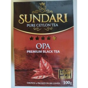 Чай черный крупнолистовой Сундари OPA Sundari Premium Tea, пр-во Шри-Ланка 100 г