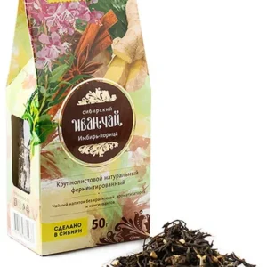 Сибирский Иван чай «Имбирь и корица», 50 гр