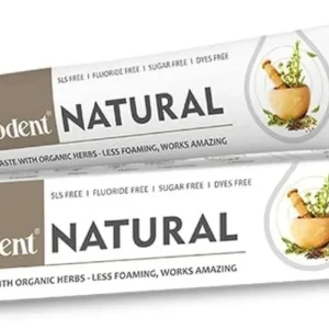 зубная паста natural herbodent