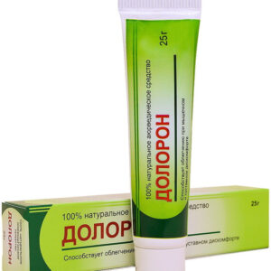 Аюрведическая мазь Долорон, 25 г Индия