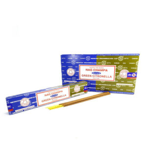 Благовония смесь Nag Champa + Green Citronella, Satya, 15 гр