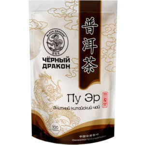 Чай ПУЭР листовой 100 гр "Черный Дракон"