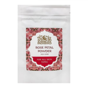 Порошок лепестков Дамасской розы (Rose Leaf Powder) Indibird, 50 г