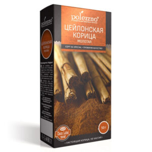 Корица Цейлонская молотая сорт 5C-special Polezzno 50 гр
