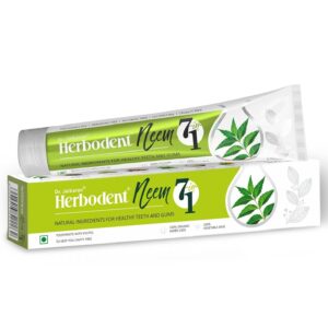 Травяная зубная паста НИМ 7 в 1 Herbodent Neem 7 in 1, 100 гр Индия