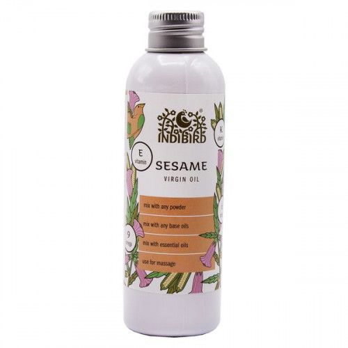 Масло Кунжут первый холодный отжим (Sesame Oil Extra Virgin) Indibird, 150 мл Индия
