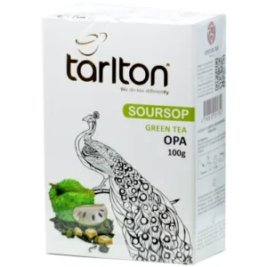 Чай зеленый крупнолистовой OPA с кусочками саусепа Tarlton, пр-во Шри-Ланка 100 г