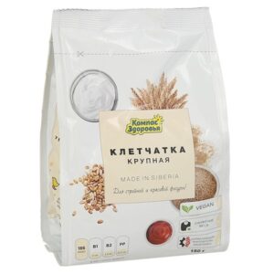 Клетчатка пшеничная крупная, Компас Здоровья, 150 гр