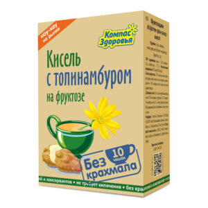 Кисель овсяно-льняной с топинамбуром на фруктозе 150 гр 10 чашек