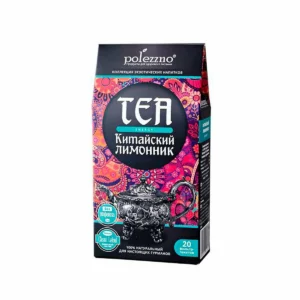 Чай травяной китайский лимонник ENERGY, 20 фильтр-пакетов Polezzno