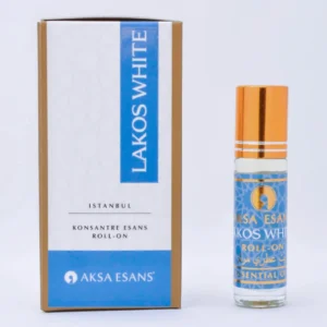 Турецкие масляные духи LAKOS WHITE Aksa Esans 6 мл, Турция