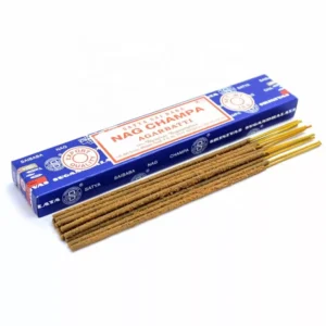 Благовония натуральные ручной работы Наг Чампа Агарбати Nag Champa Agarbatti, Satya, 15 гр