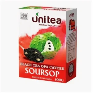 Чай черный крупнолистовой с кусочками саусепа OPA Soursop Unitea, пр-во Шри-Ланка 100 г