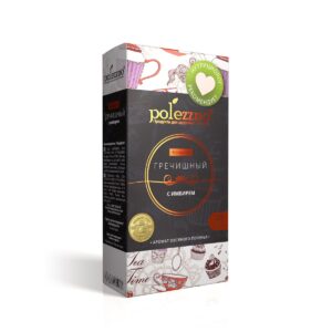 Гречишный чай с имбирем, 20 гр*2 гр в фильтр-пакетах, Polezzno