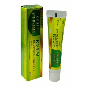 Крем аюрведический быстрого действия Супер Стронг Самхита, Индия, 25 г