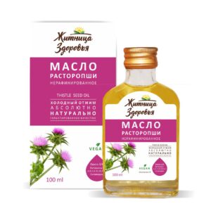 Масло расторопши нерафинированное "Житница здоровья" в стекле, 100 мл