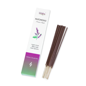 Благовония натуральные Пачули (Patchouli) Aasha Herbals PREMIUM MASALA 10 шт Индия