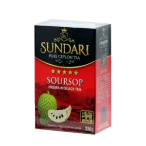 Чай черный Сундари с натуральными кусочками саусепа Sundari Soursop, пр-во Шри-Ланка 100 г