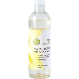 Тоник с АНА-кислотами c лифтинг-эффектом, 250 мл Organic Zone