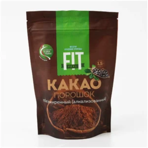 Какао порошок обезжиренный 1,5% Fit Parad дойпак 150 гр