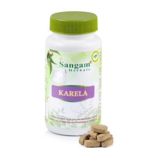 Карела в таблетках Sangam Herbals, 60 табл, 750 мг Индия (Копировать)