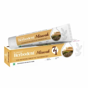 Зубная паста Мисвак без парабенов и фтора Хербодент Herbodent Miswak 100 гр Индия