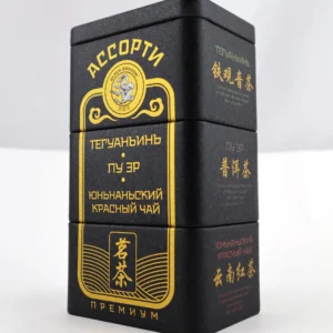 Чай Черный Дракон Ассорти №2 90 гр. (30*3), в жестяной подарочной банке